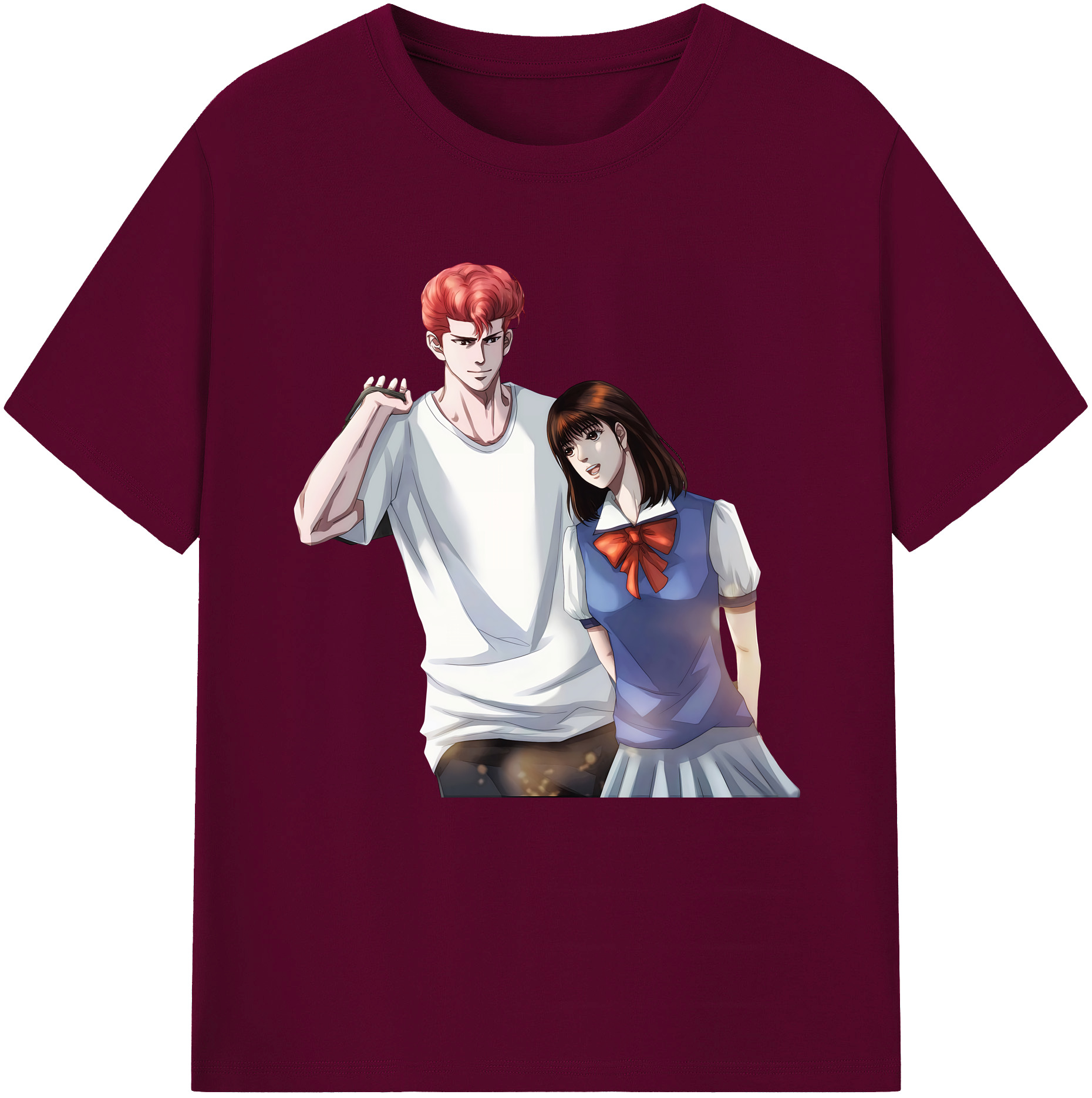 （画像用） SLAM DUNK／スラムダンク レディースカジュアルプリントTシャツ（綿100％）
